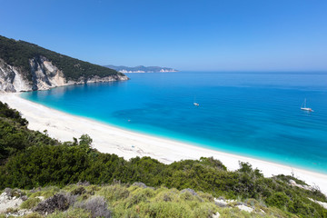 One of the most popular beaches in Greece