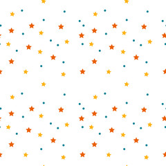 Star seamless pattern.Design template for wallpaper,fabric,wrapping,textile