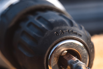 bits screwdriver close-up