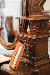 old wooden furniture