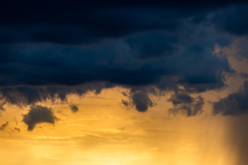 thunder storm sky Rain clouds