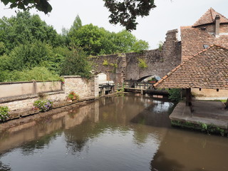 Wissembourg - Wei&szlig;enburg &ndash; Weisseburch - im Elsass - mit mittelalterlichem Stadtkern

