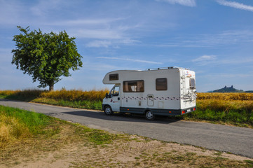 Family vacation trip in Bohemian Paradise in Czech Republic