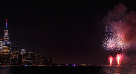 celebration firework in New York