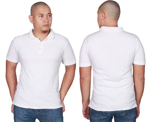 Polo Shirt Template Mock Up