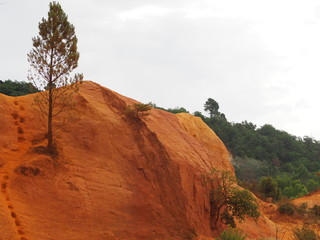The magnificient colorado of Rustrel, France