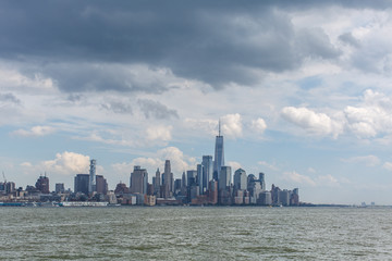 manhattan skyline from new jersey