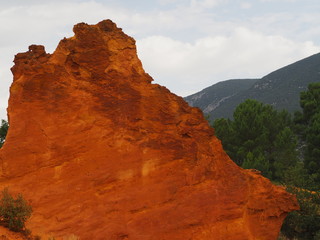 The magnificient colorado of Rustrel, France