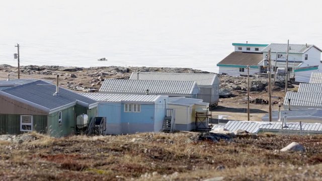 Beautiful landscape of Pond Inlet, Nunavut