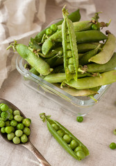 Зеленый горошек