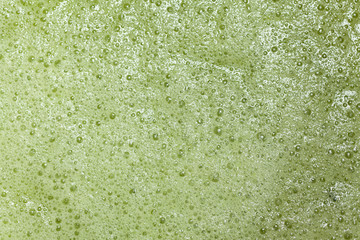 green organic texture of vegetable smoothie