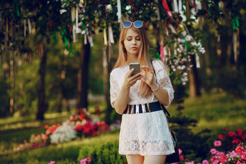 girls in the park