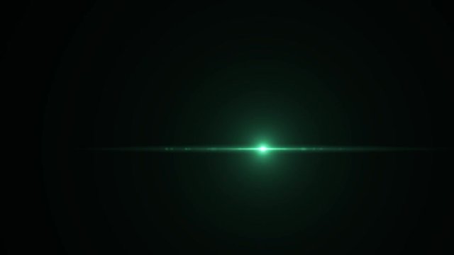 flash fading moving green lights for logo optical lens star flares shiny animation loop background new quality natural lighting lamp rays effect dynamic colorful bright video footage