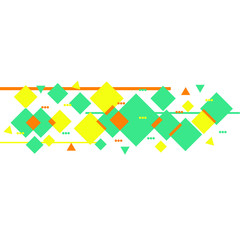 Geometric square abstract background , Vector illustration.