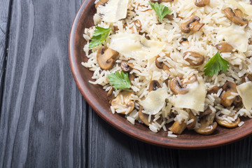 Traditional Italian risotto