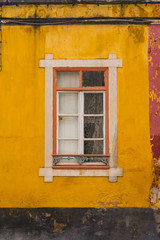 Obraz na płótnie Canvas Old window in Portuguese town.
