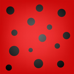 Ladybug circles background