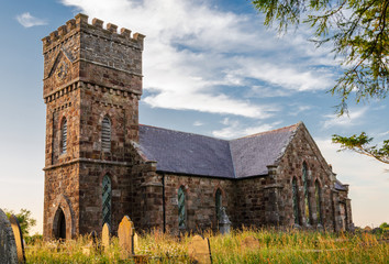 St. Nidan's Church on The Isle of Anglesey