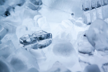 Cold scenario of water and ice