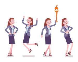 Female teacher positive emotions