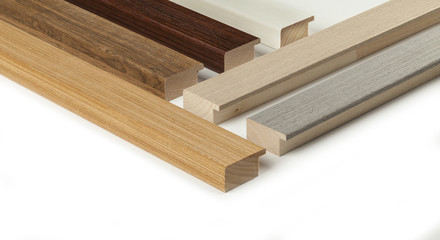 samples of wooden molding