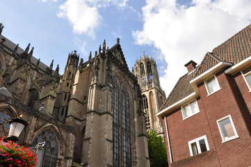 Cathedral Utrecht side view by jziprian