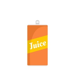 Juice can icon. Flat illustration of juice can vector icon for web isolated on white