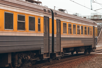 Obraz premium Passenger electric train