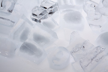 Cold scenario of water and ice