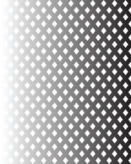 Gray and white dressings rhombuses, seamless pattern