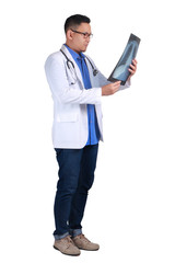 Doctor Sees X-Ray Image