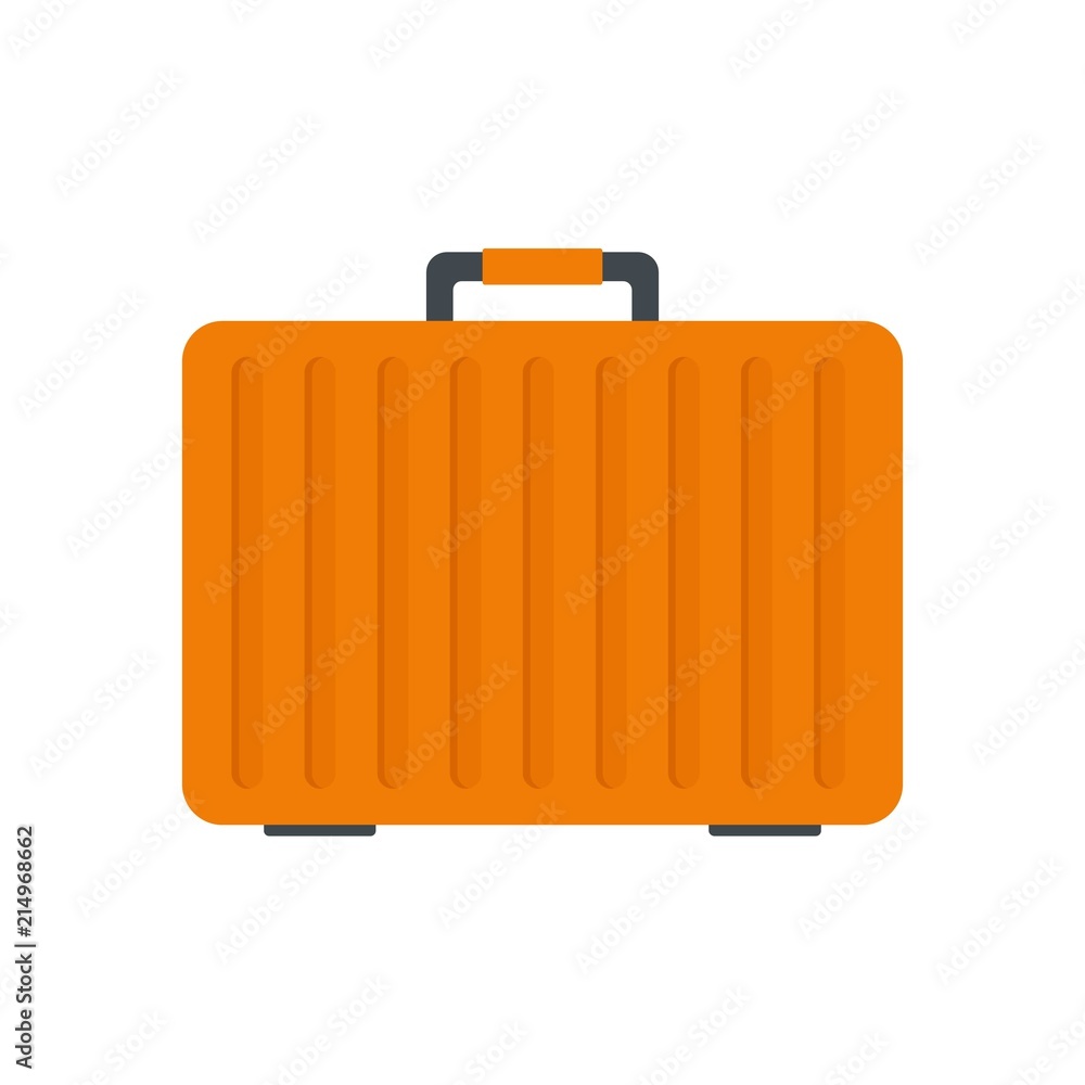 Poster climb case icon. flat illustration of climb case vector icon for web isolated on white