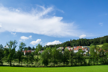 Germany, Little black forest village of Elzach near Freiburg