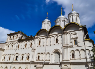 Fototapeta na wymiar The Church of the Twelve Apostles in the Moscow Kremlin, Russia