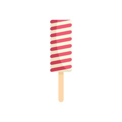 Candy ice cream icon. Flat illustration of candy ice cream vector icon for web isolated on white