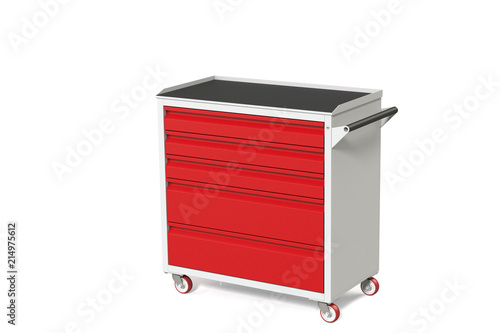 Metal Tool Cabinet On Wheels With Drawers A Convenient Place For