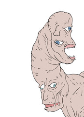 mutant monster illustration