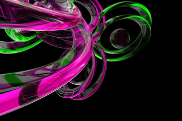 abstract 3d rendered background