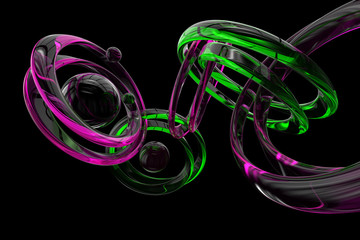 abstract 3d rendered background