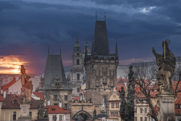 Prague - Charles bridge, Czech Republic
