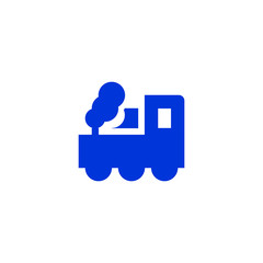 Train icon vector. Modern, simple flat vector illustration for web site or mobile app