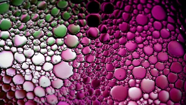 abstract swirl bubbles colorful background