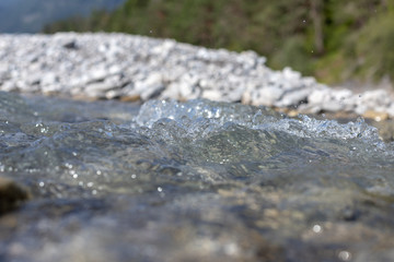 Fototapeta premium Water Flowing