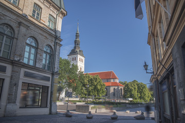 Obraz premium beautiful photos of Tallinn