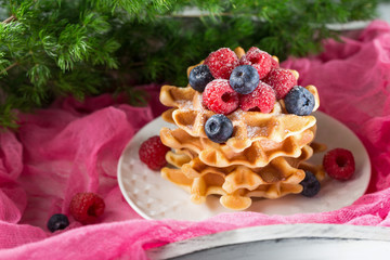 healthy breakfast smoothie with fresh figs, banana and honey 