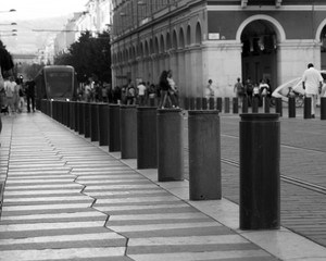 Fototapeta premium square in nice
