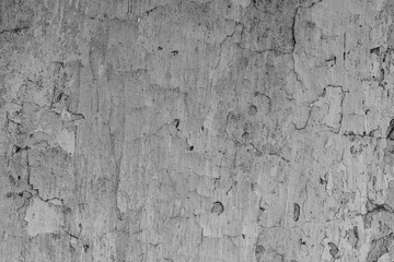 Obraz premium Wall fragment with scratches and cracks