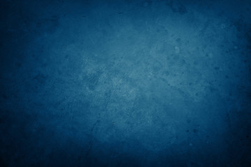 Blue textured concrete stone cement floor wall background
