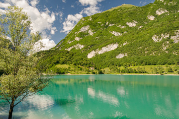 Lago di Tenno (Trento, Trentino Alto Adige, IT)