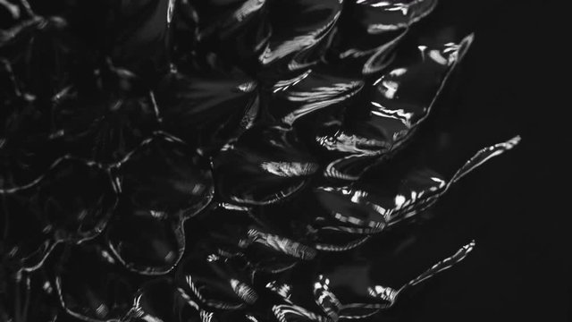 Ferrofluid in slow motion